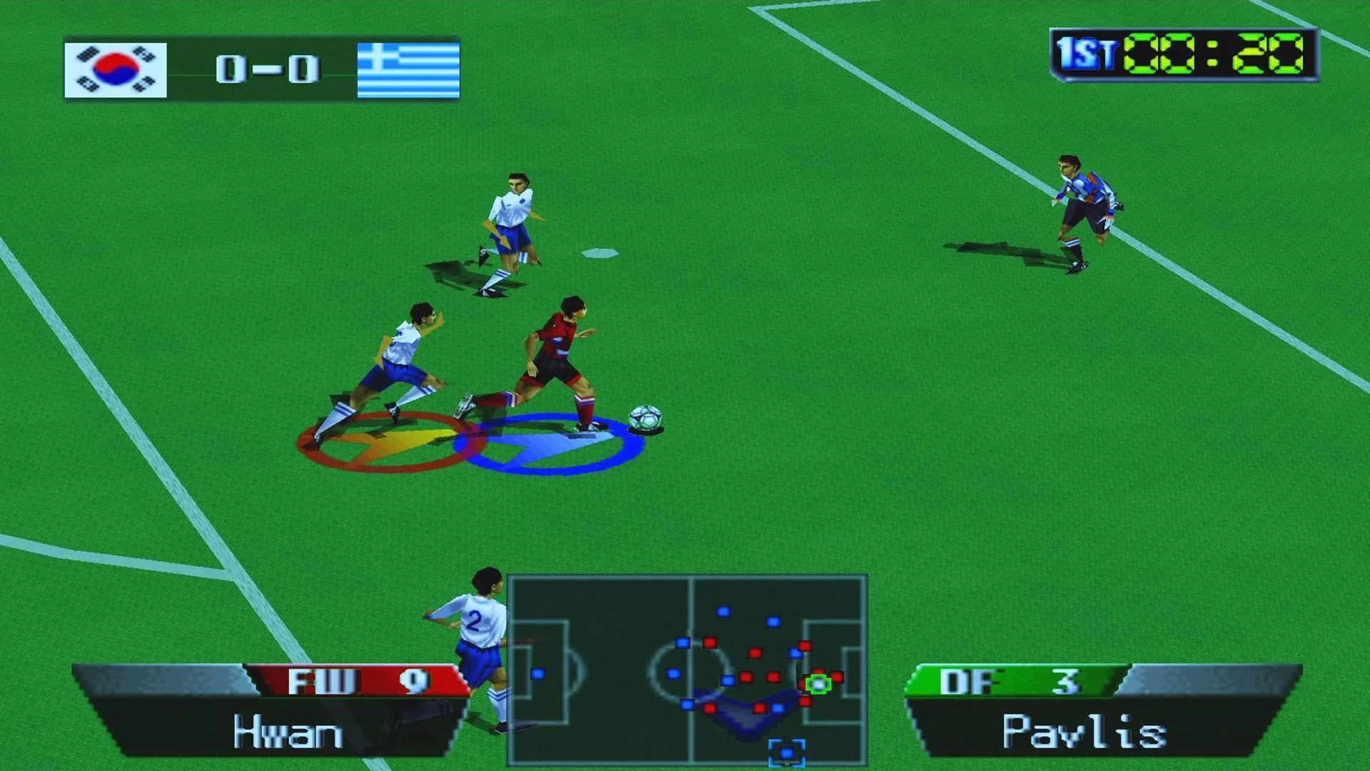 Captura de pantalla - International Superstar Soccer 64