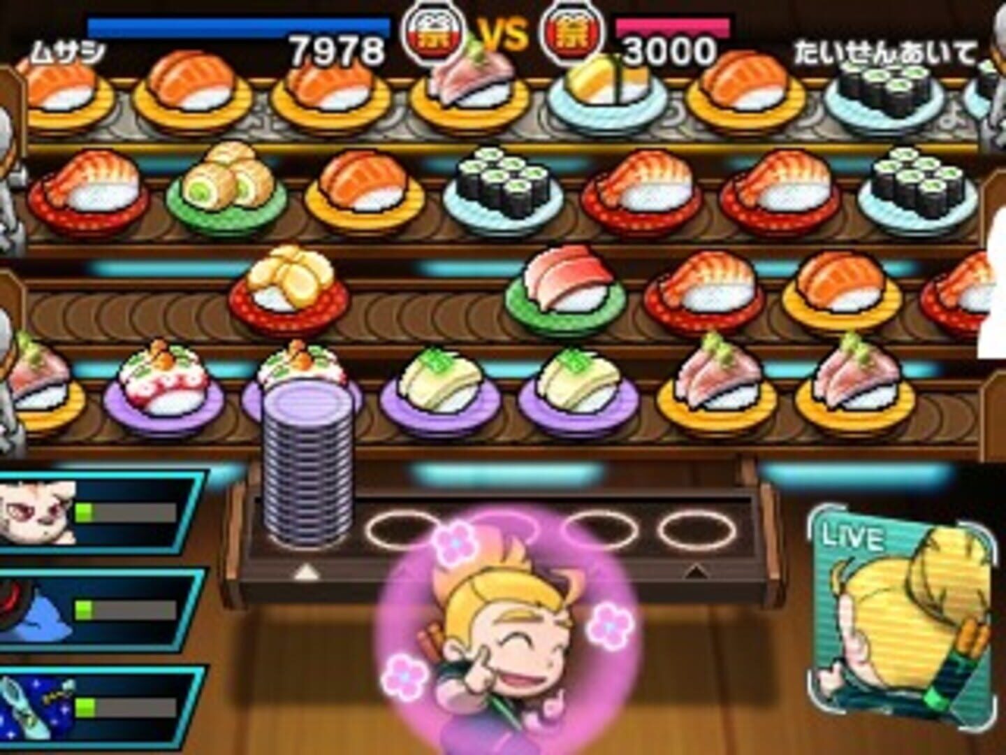 Sushi Striker: The Way of Sushido screenshot