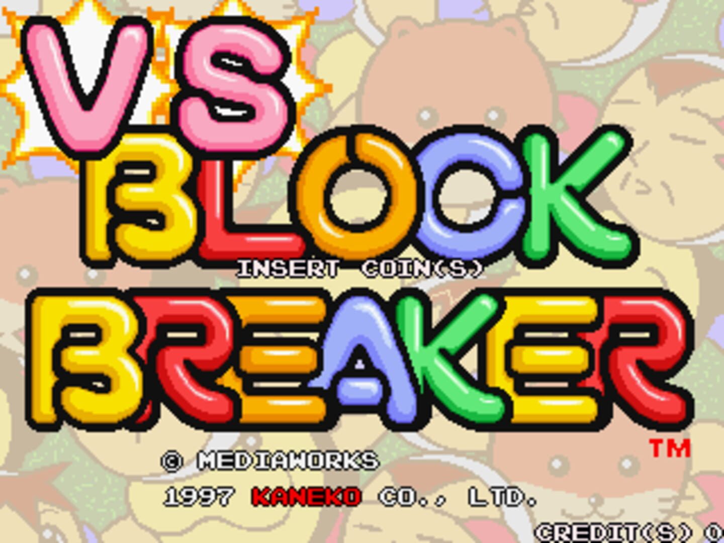 Vs Block Breaker cover art