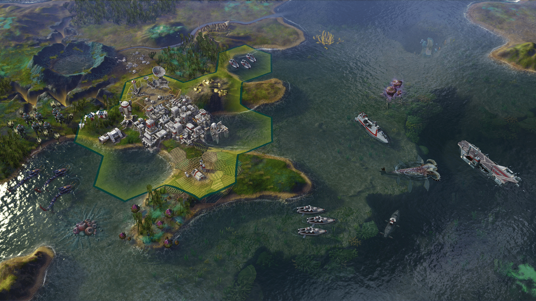 Sid Meier's Civilization: Beyond Earth - Rising Tide screenshot