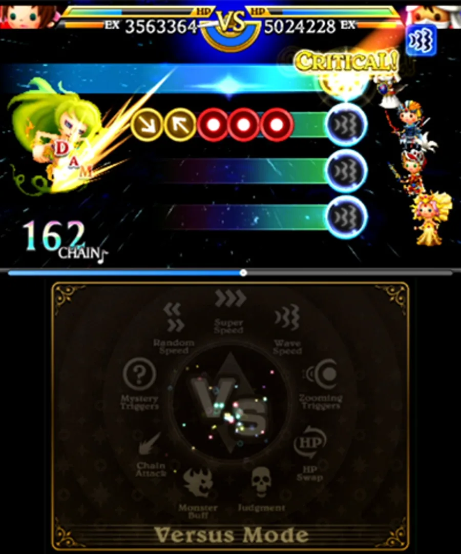 Captura de pantalla - Theatrhythm Final Fantasy: Curtain Call