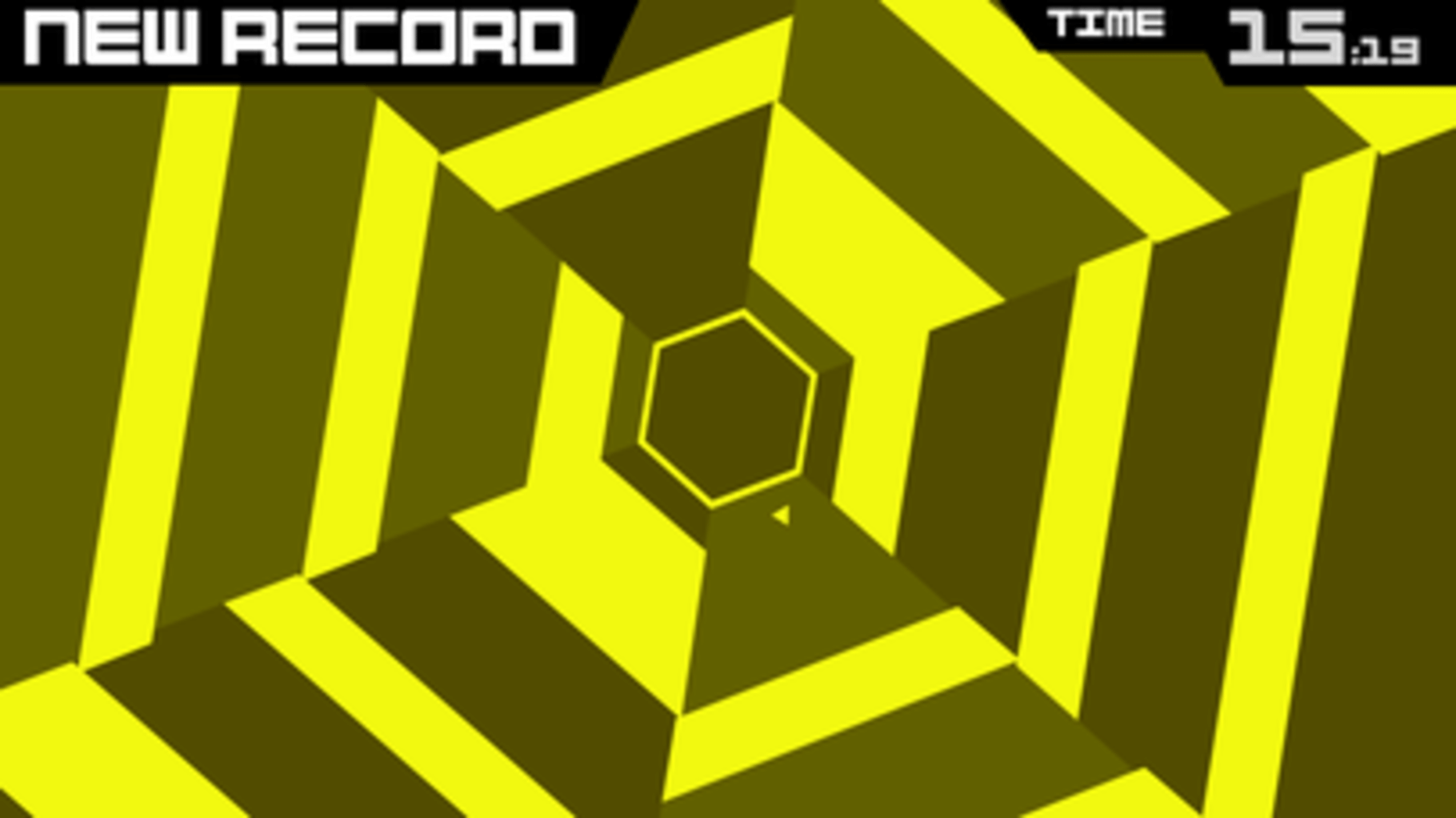 Super Hexagon screenshot