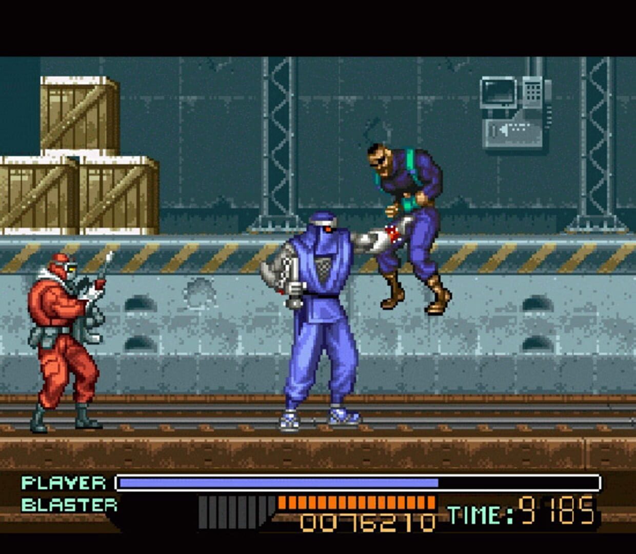 Captura de pantalla - The Ninja Warriors