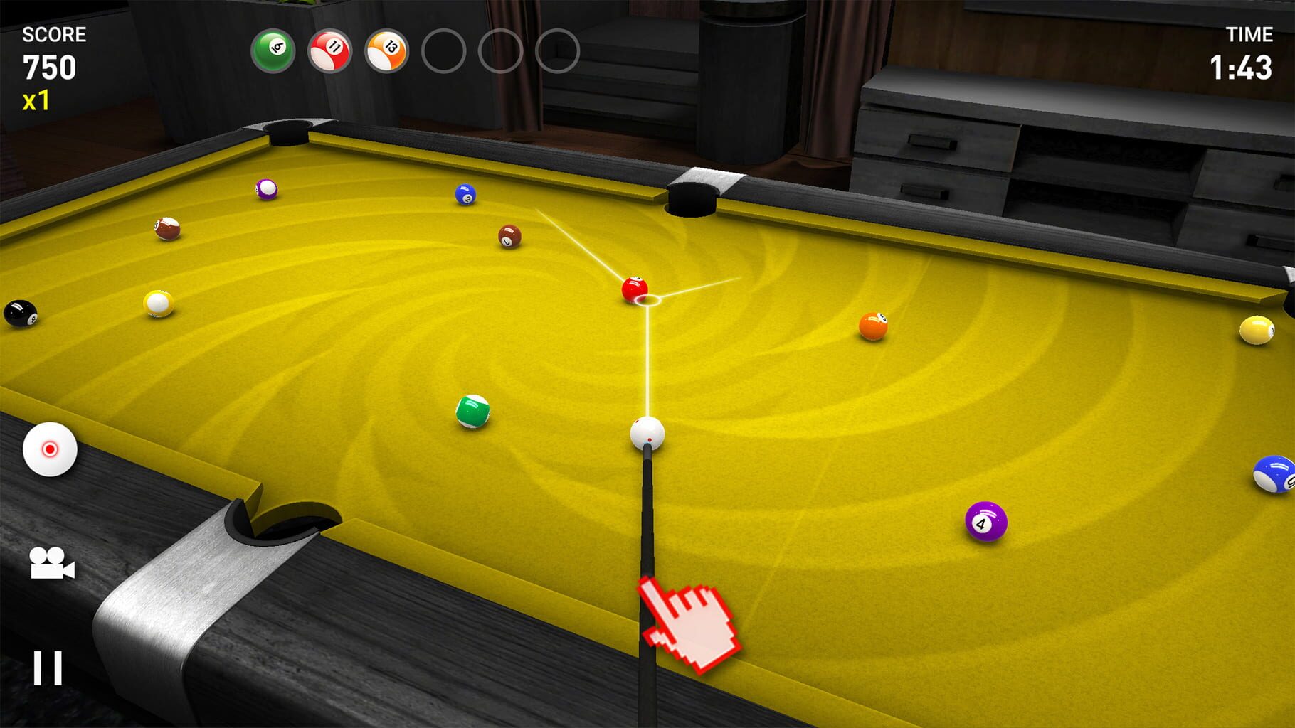 Captura de pantalla - Real Pool 3D