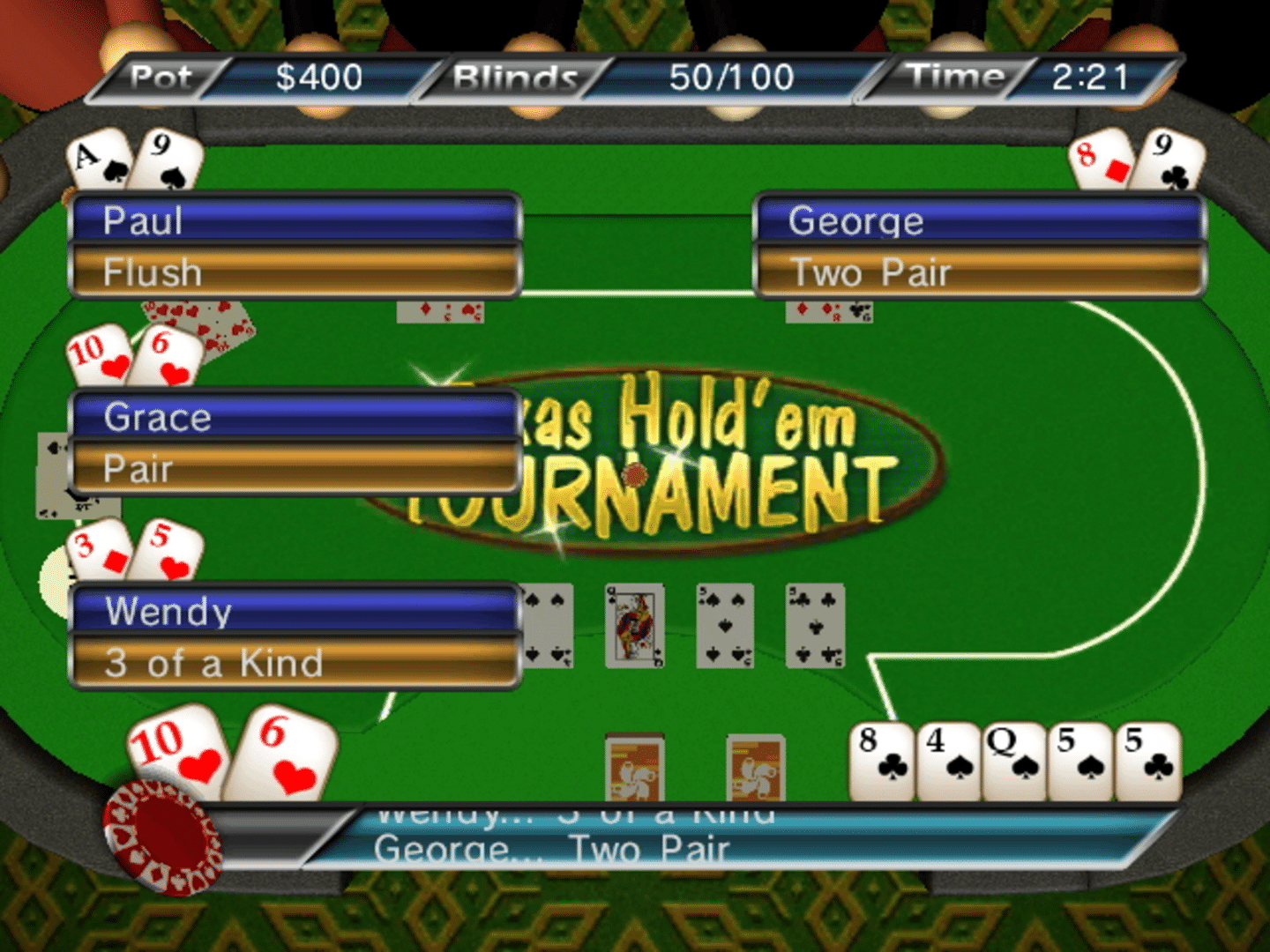 Texas Hold 'em Tournament screenshot