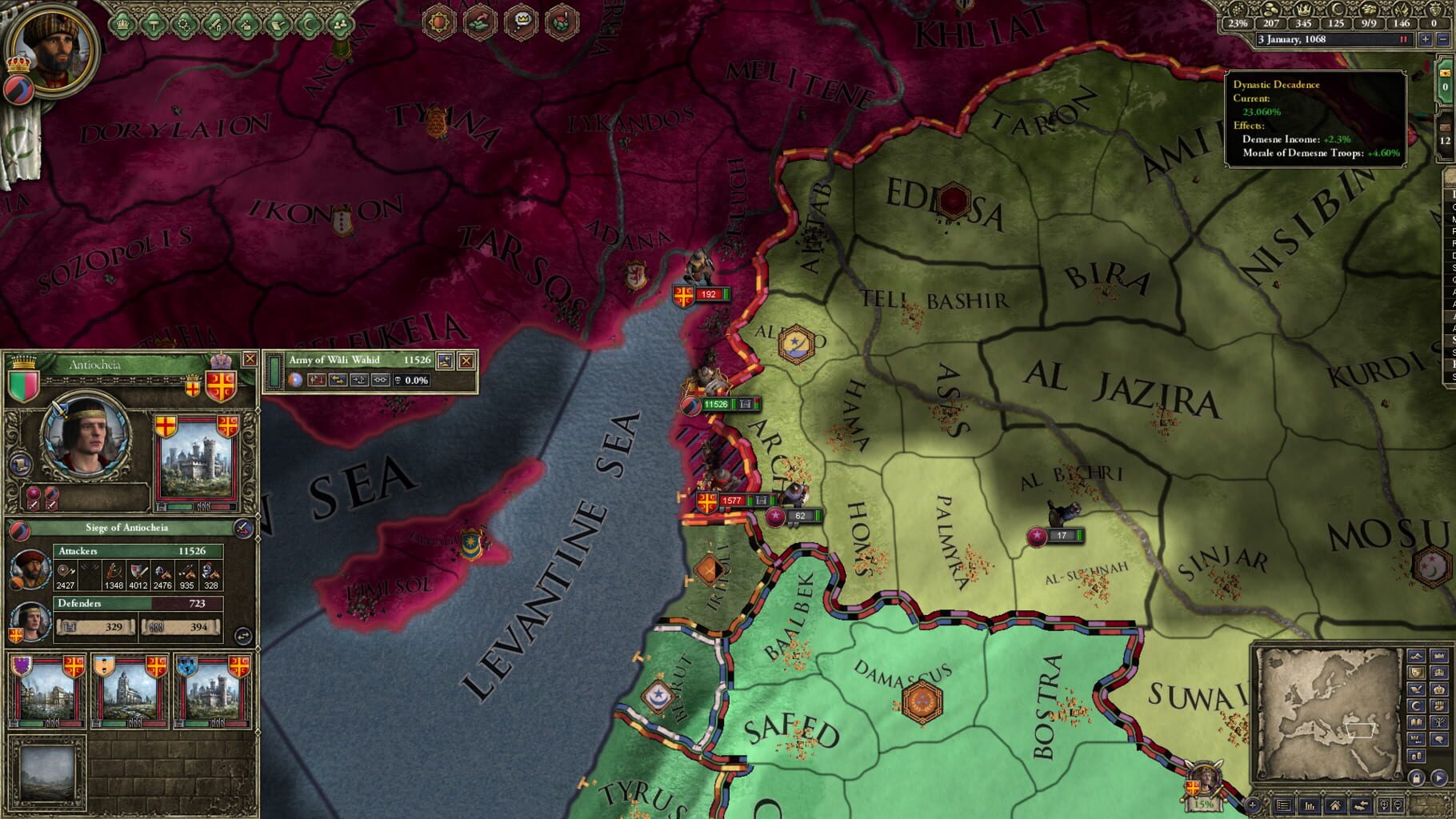 Captura de pantalla - Crusader Kings II: Sword of Islam