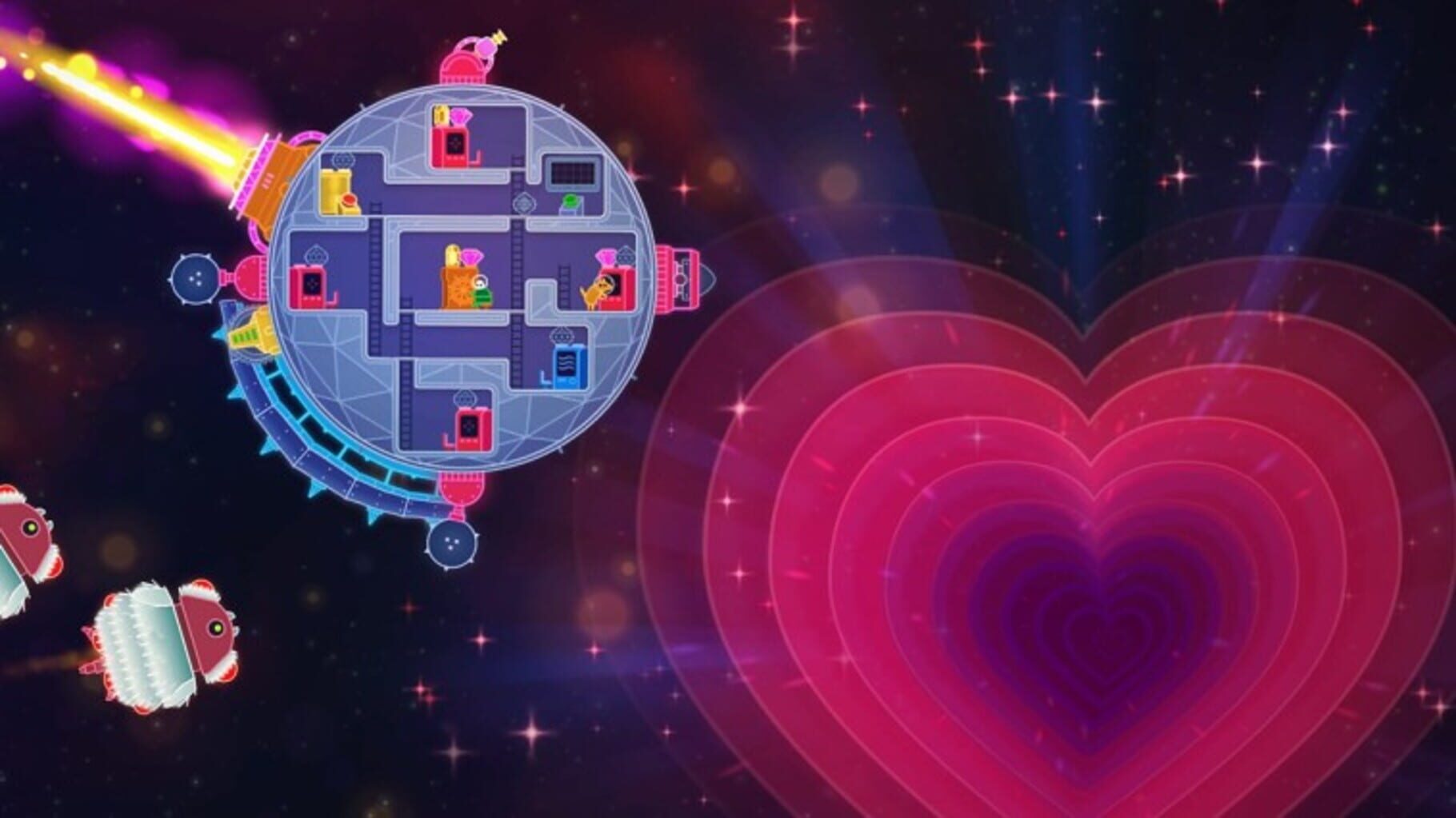 Lovers in a Dangerous Spacetime screenshot