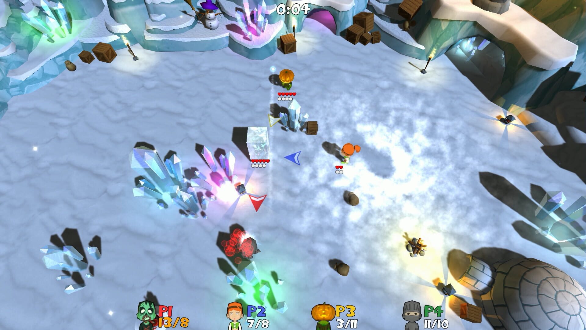 Super Snow Fight - Screenshot