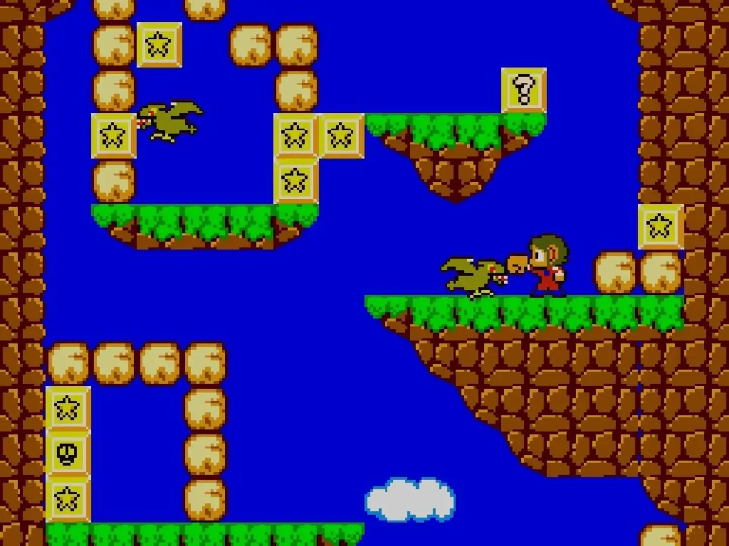 Captura de pantalla - Alex Kidd in Miracle World