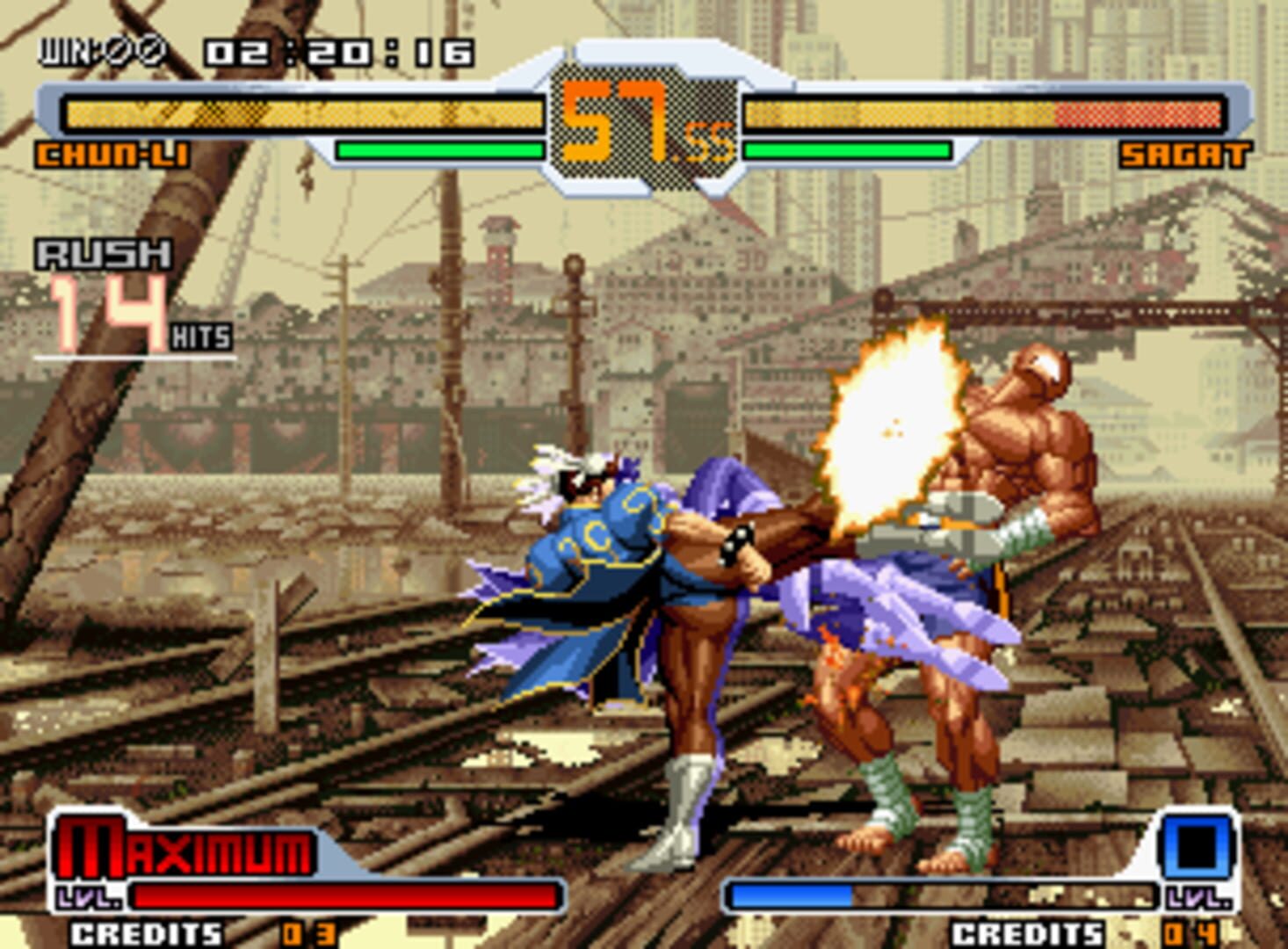 Captura de pantalla - SNK vs. Capcom: SVC Chaos