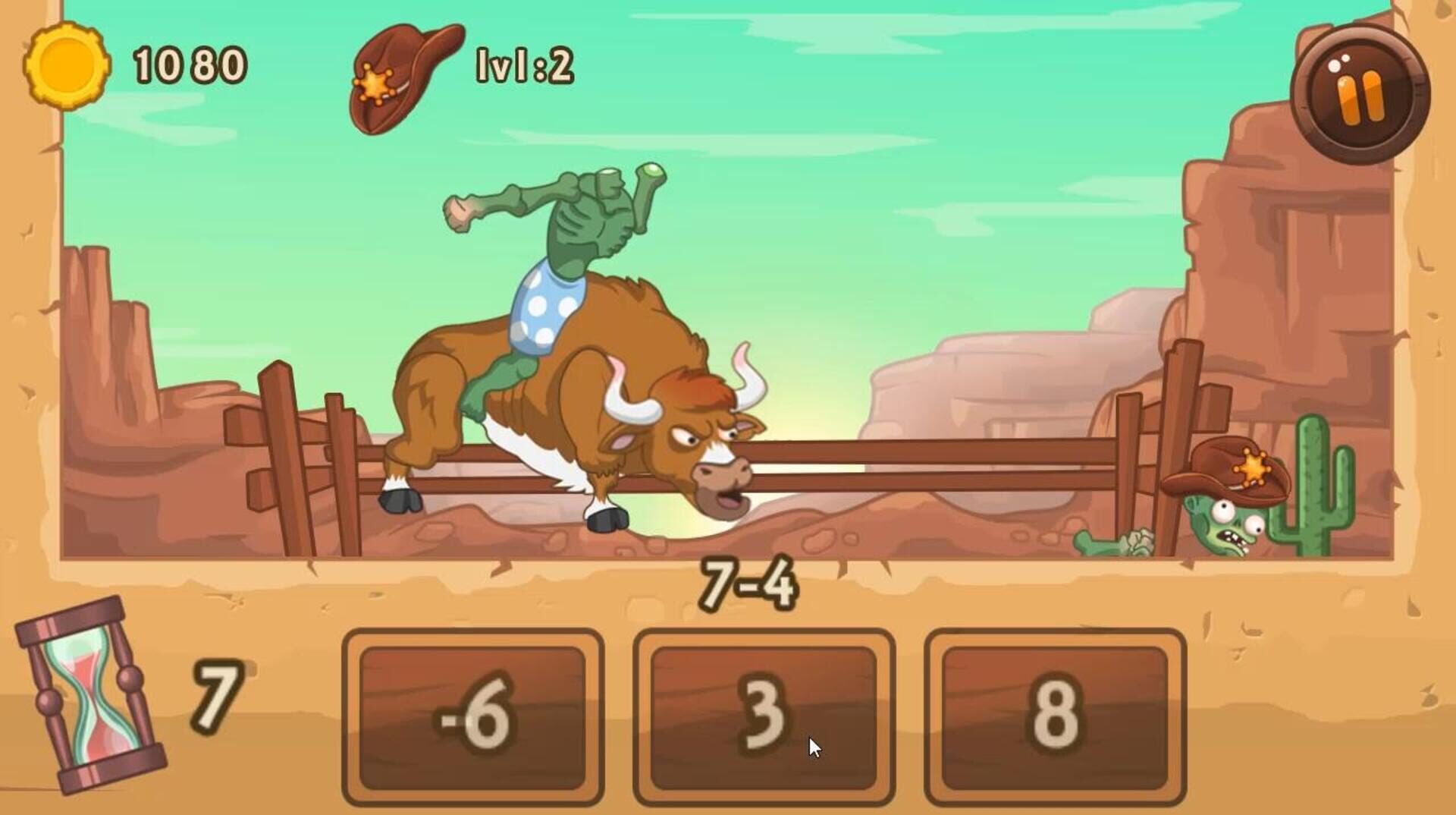 Cowboy zombie - Screenshot