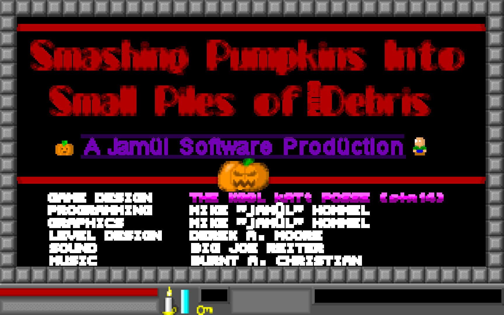 Smashing Pumpkins into Small Piles of Putrid Debris