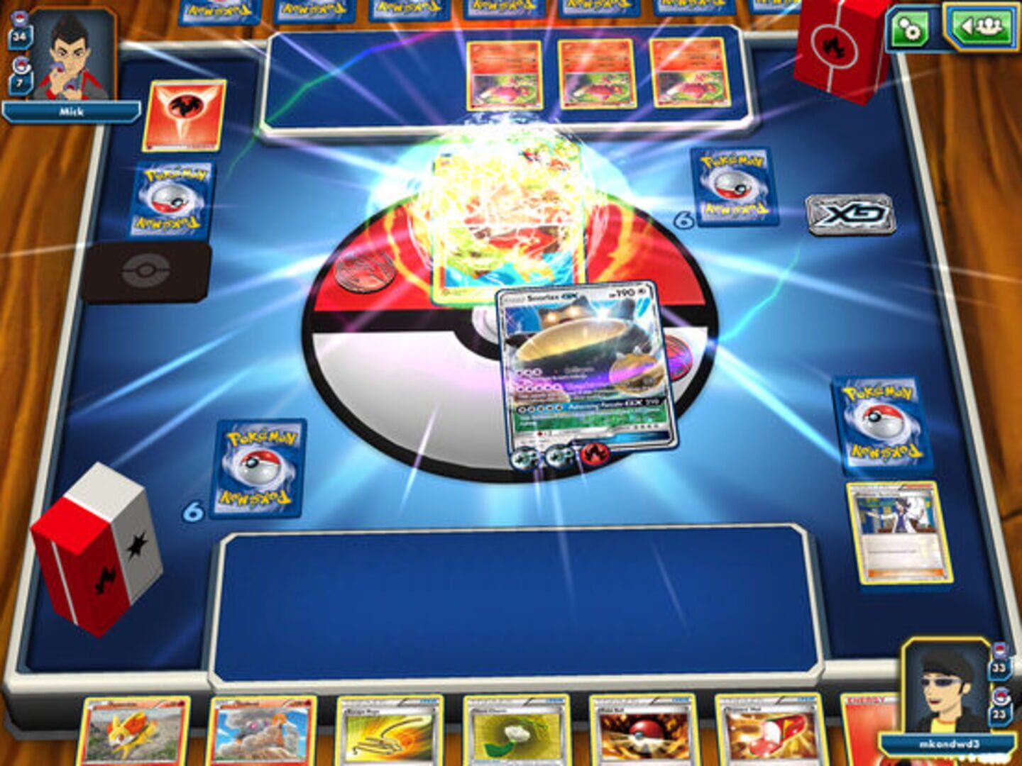 Captura de pantalla - Pokémon Trading Card Game Online