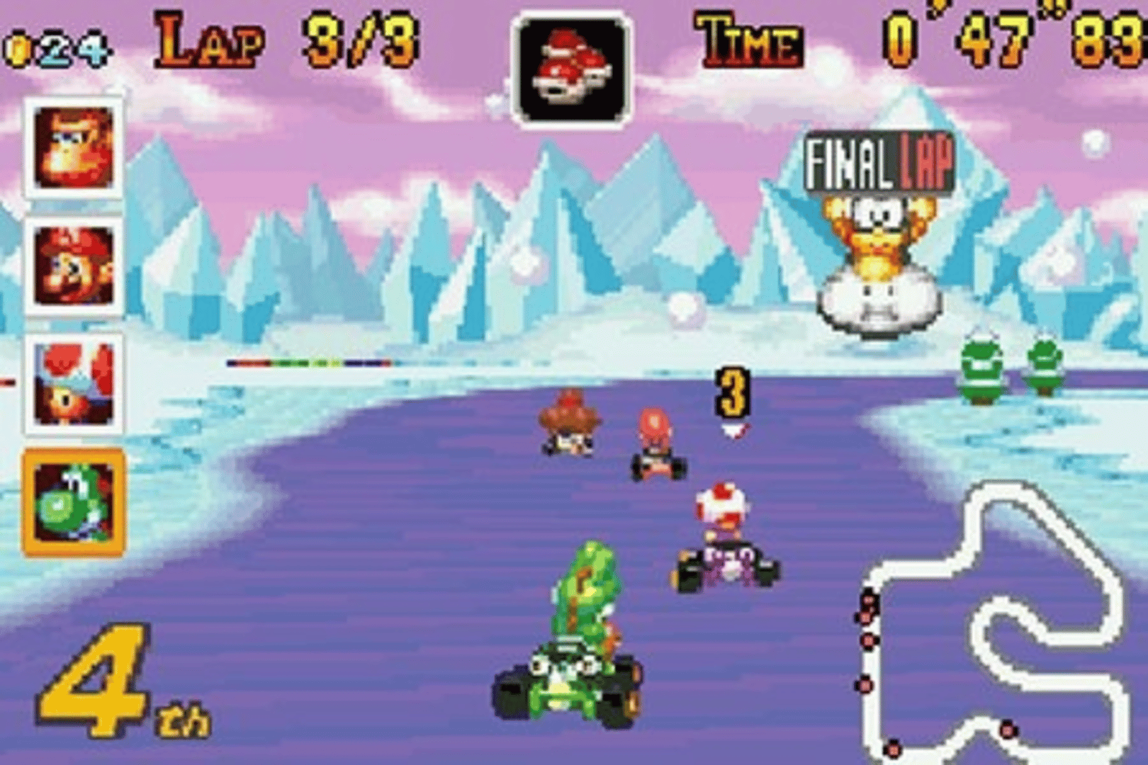 Mario Kart: Super Circuit screenshot