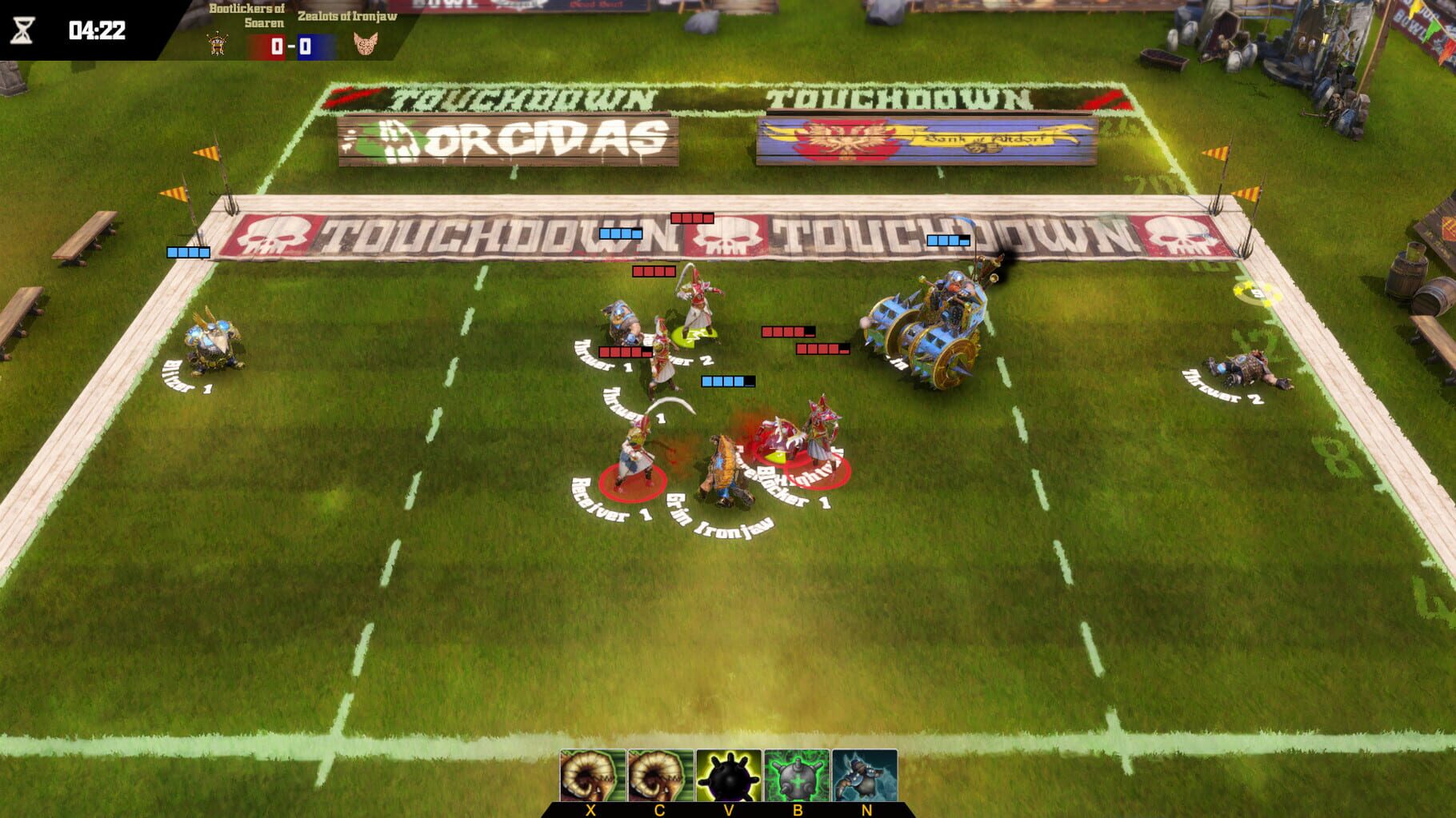 Captura de pantalla - Blood Bowl: Death Zone