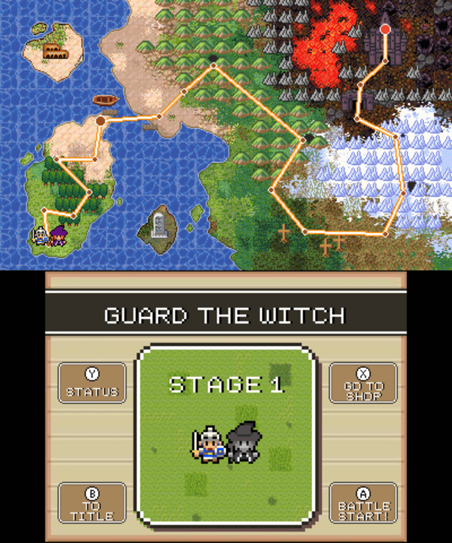 Witch & Hero screenshot