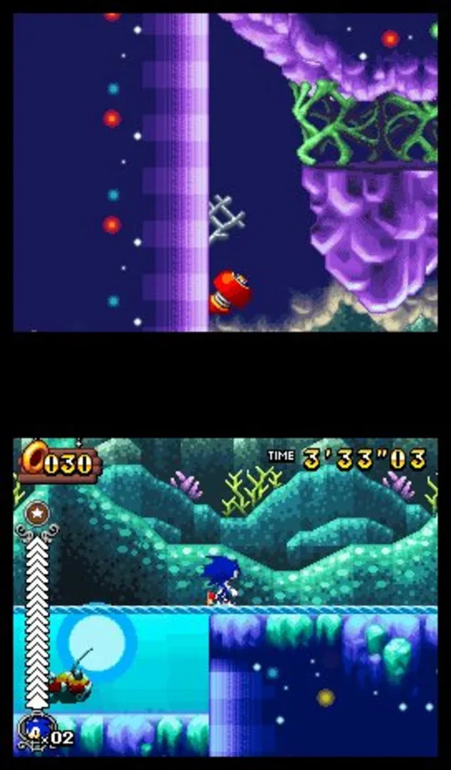 Captura de pantalla - Sonic Rush Adventure