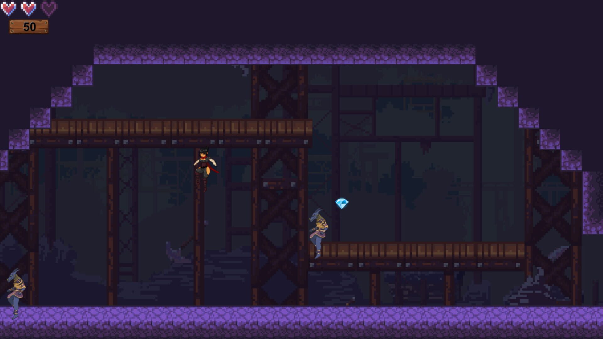 Kunoichi Rush - Screenshot