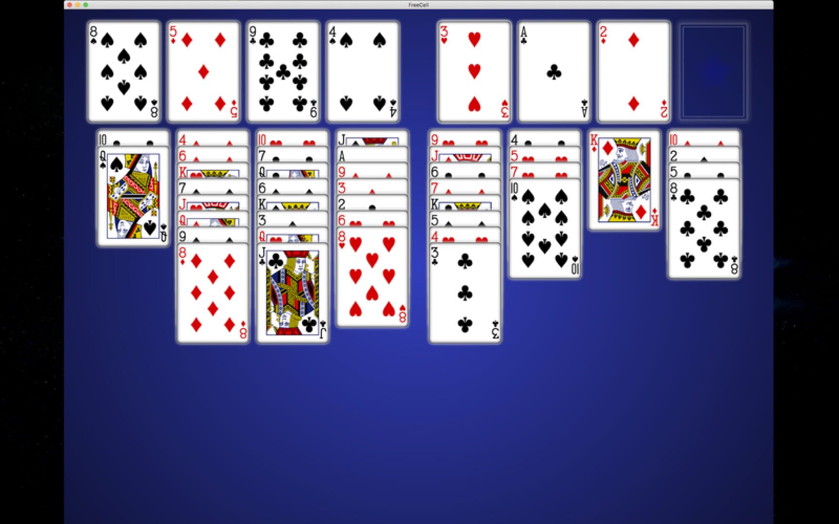 FreeCell 2018 - Screenshot
