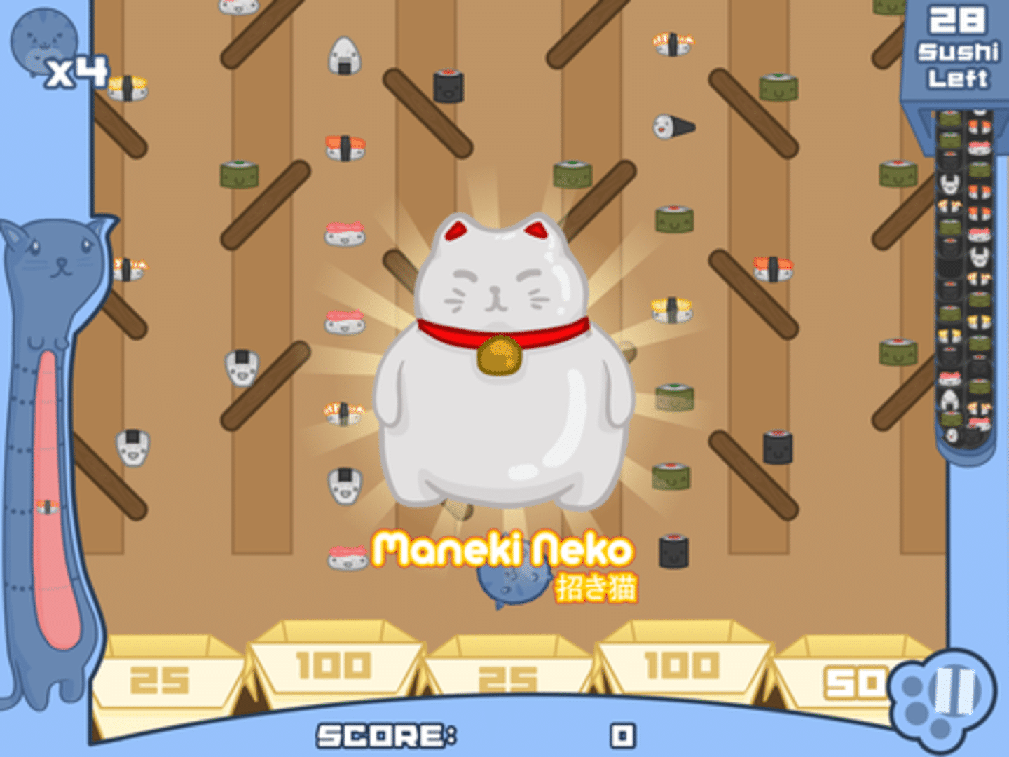 Sushi Cat screenshot