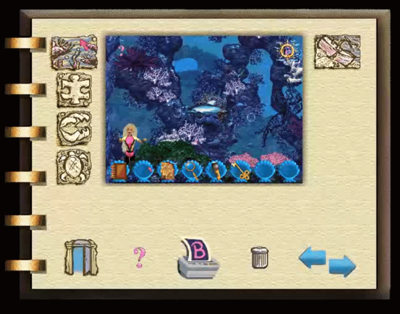 Adventures with Barbie: Ocean Discovery screenshot