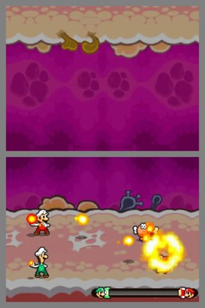 Captura de pantalla - Mario & Luigi: Bowser's Inside Story