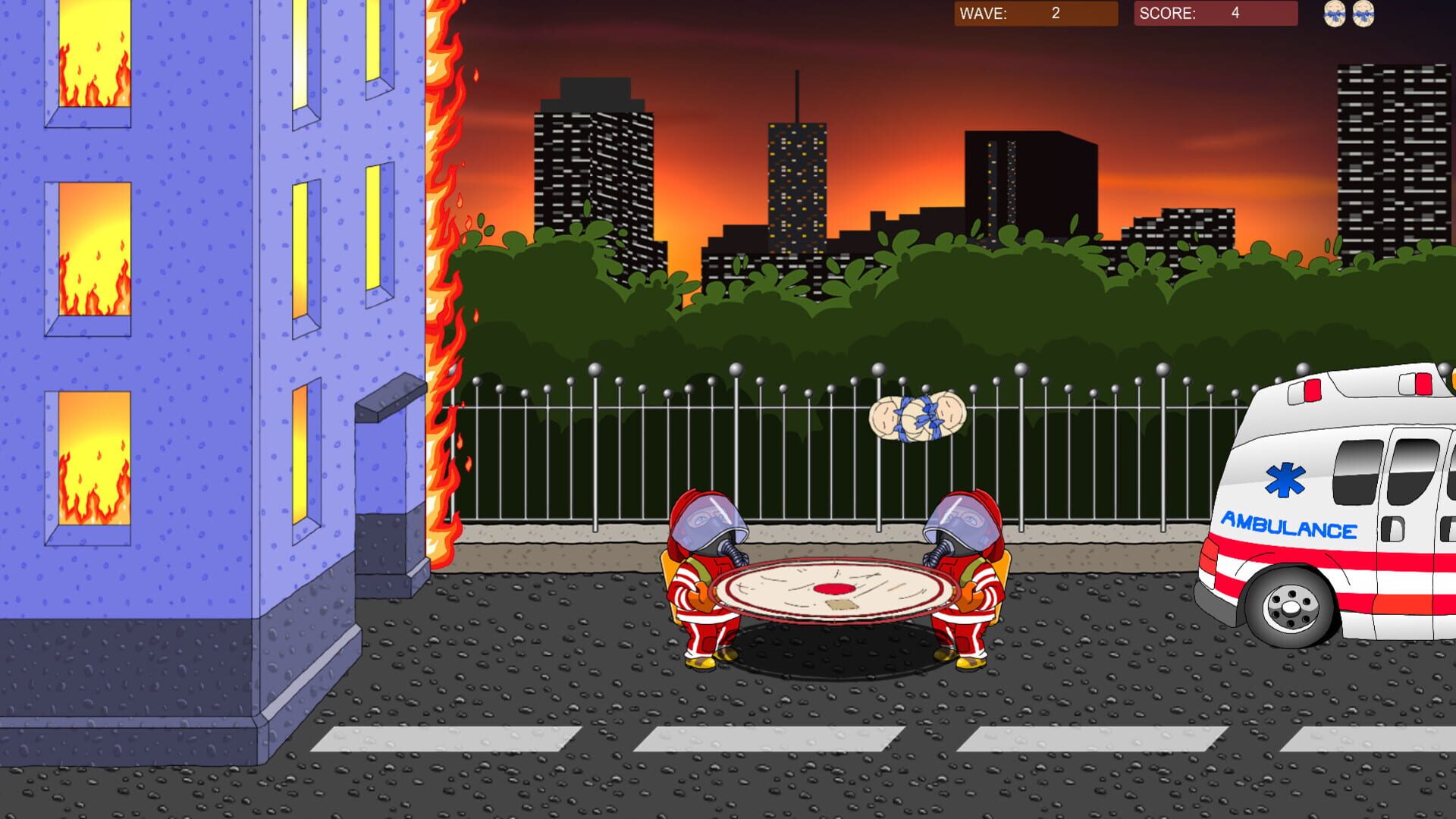 Baby's on fire
