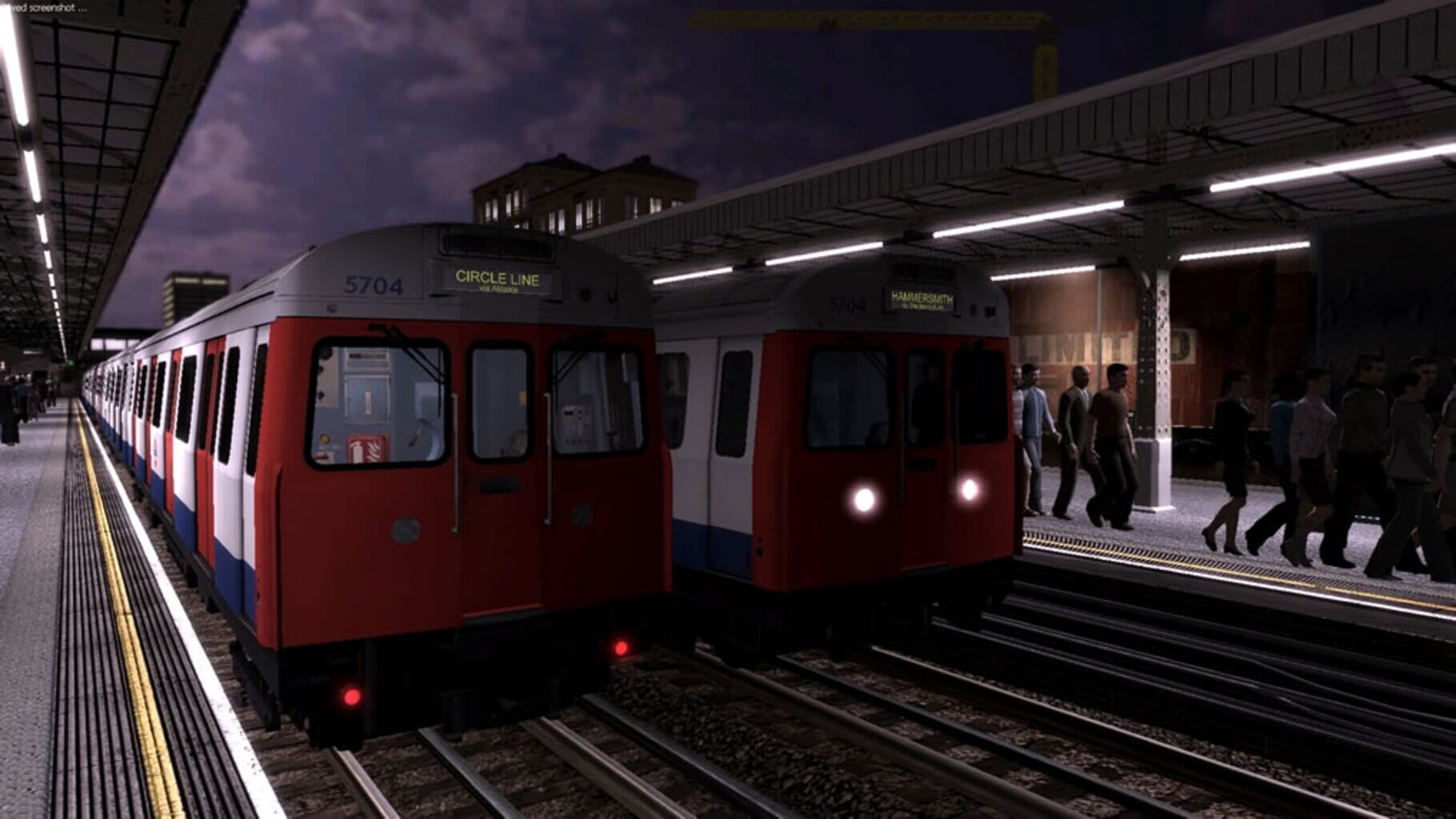 Captura de pantalla - World of Subways: Volume 3 - London Underground Circle Line