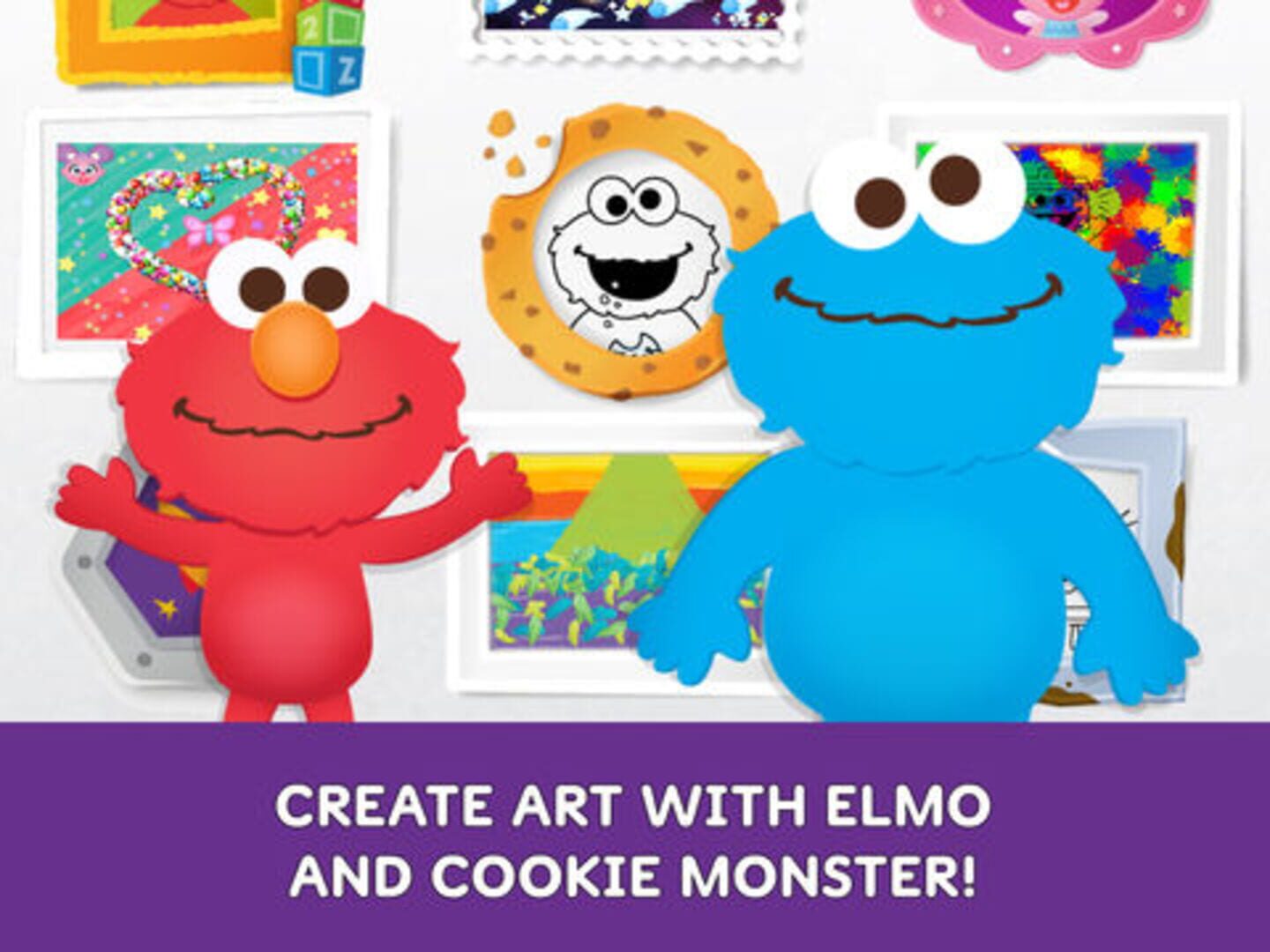 Sesame Street Art Maker - Screenshot