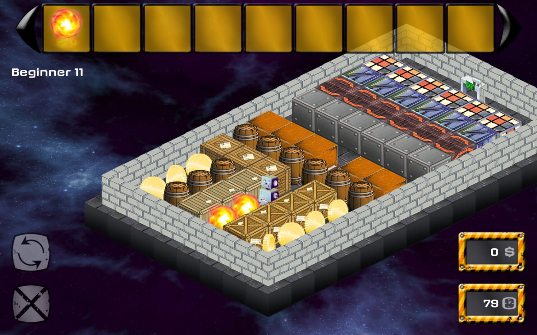 Abrix the robot - Screenshot