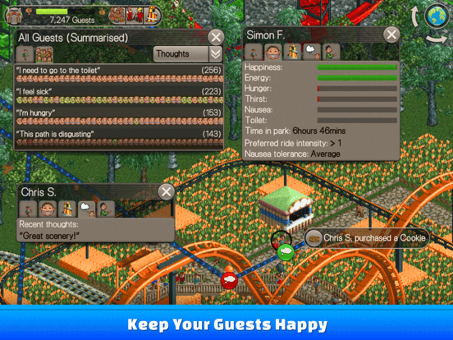 RollerCoaster Tycoon Classic screenshot