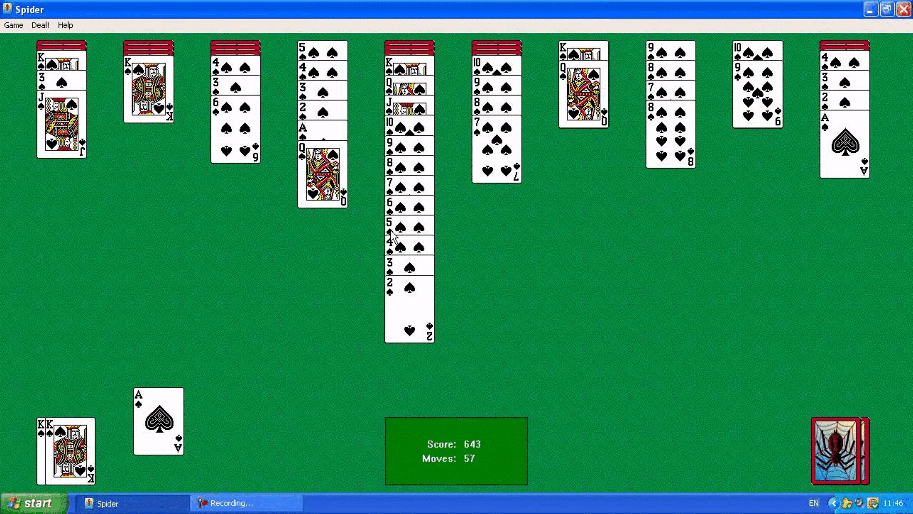 spider solitaire app for windows 10