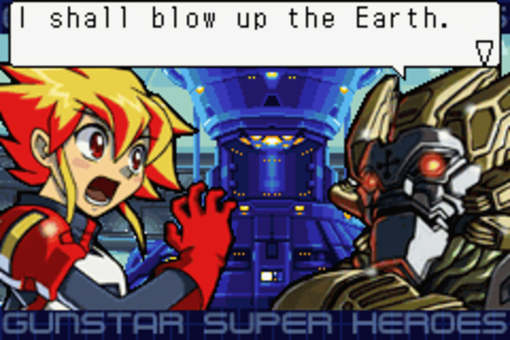 Gunstar Super Heroes screenshot