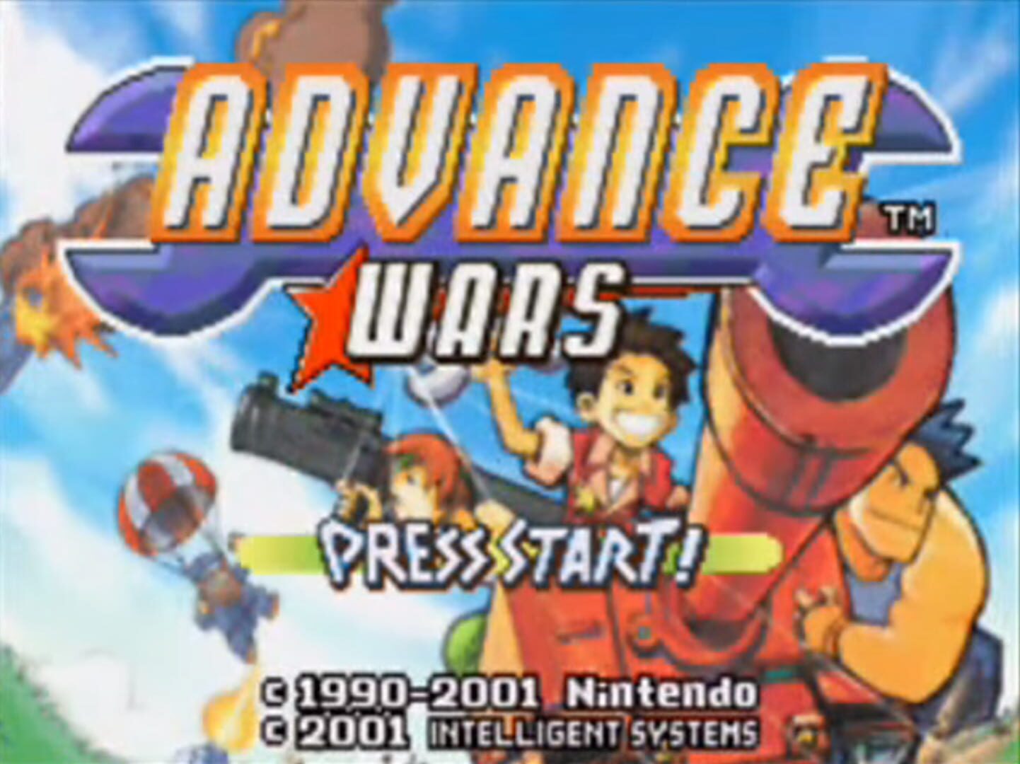 Captura de pantalla - Advance Wars