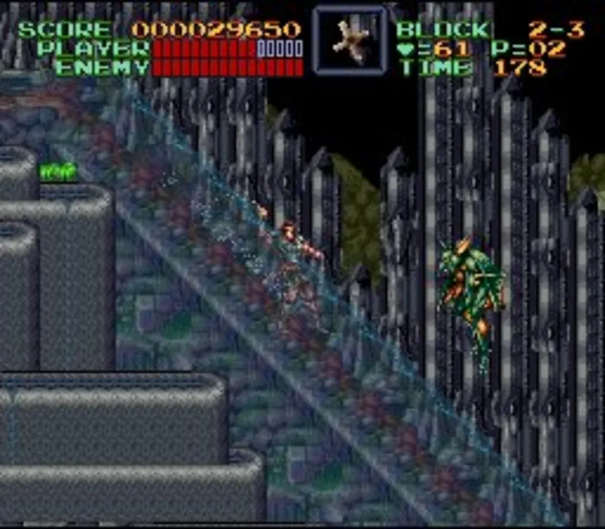 Captura de pantalla - Super Castlevania IV