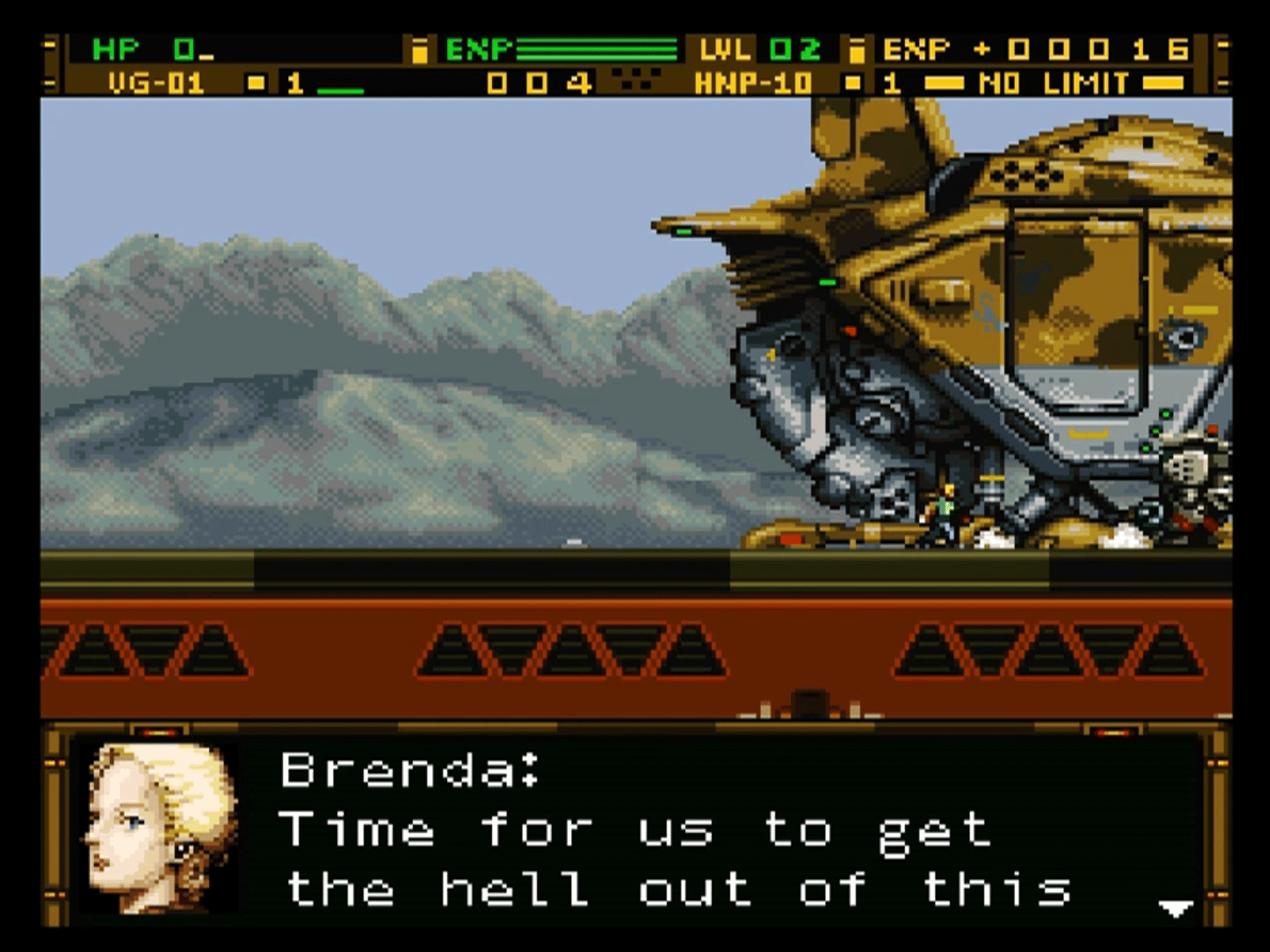 Front Mission Series: Gun Hazard screenshot