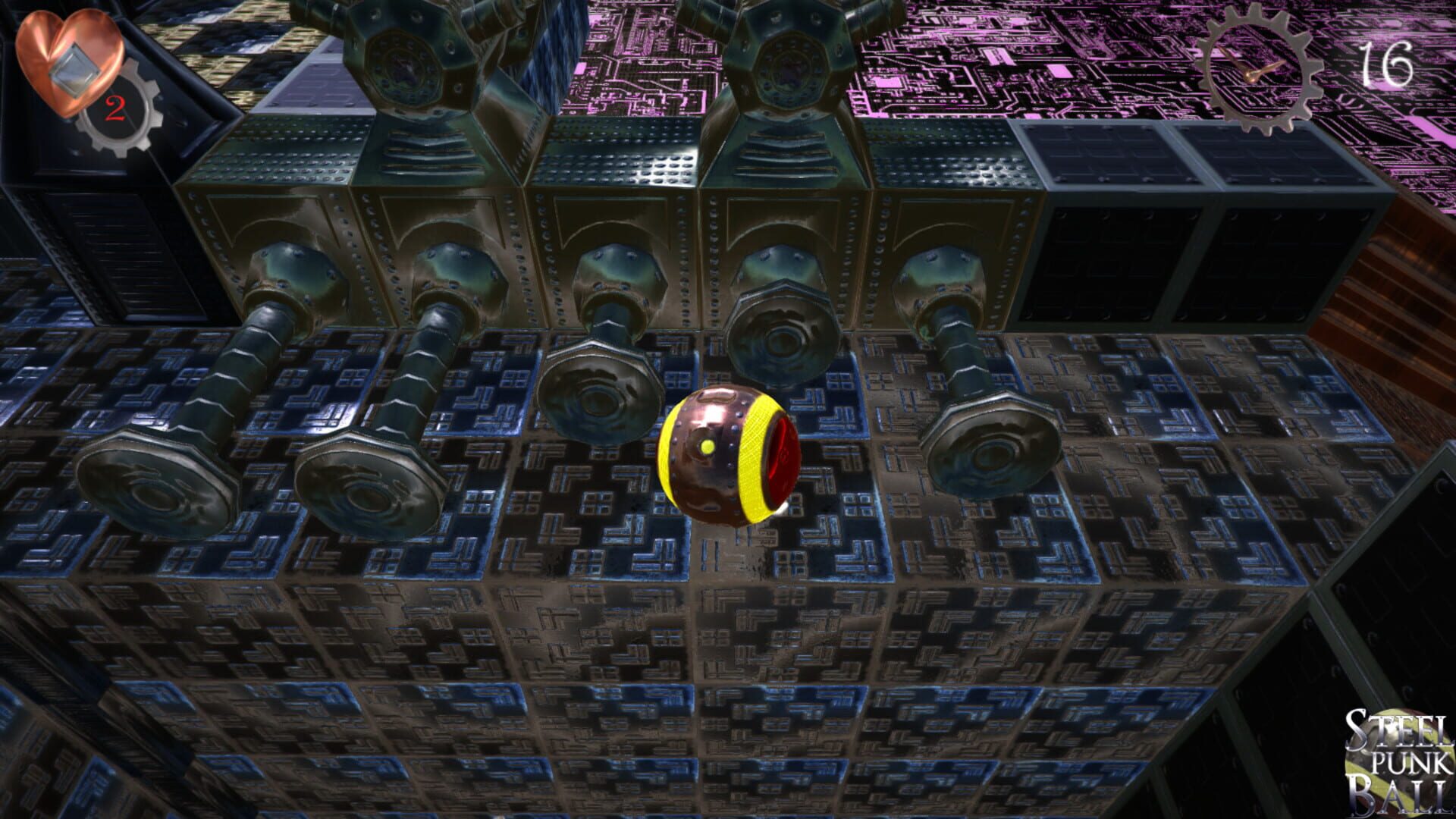 Steel Punk Ball - Screenshot