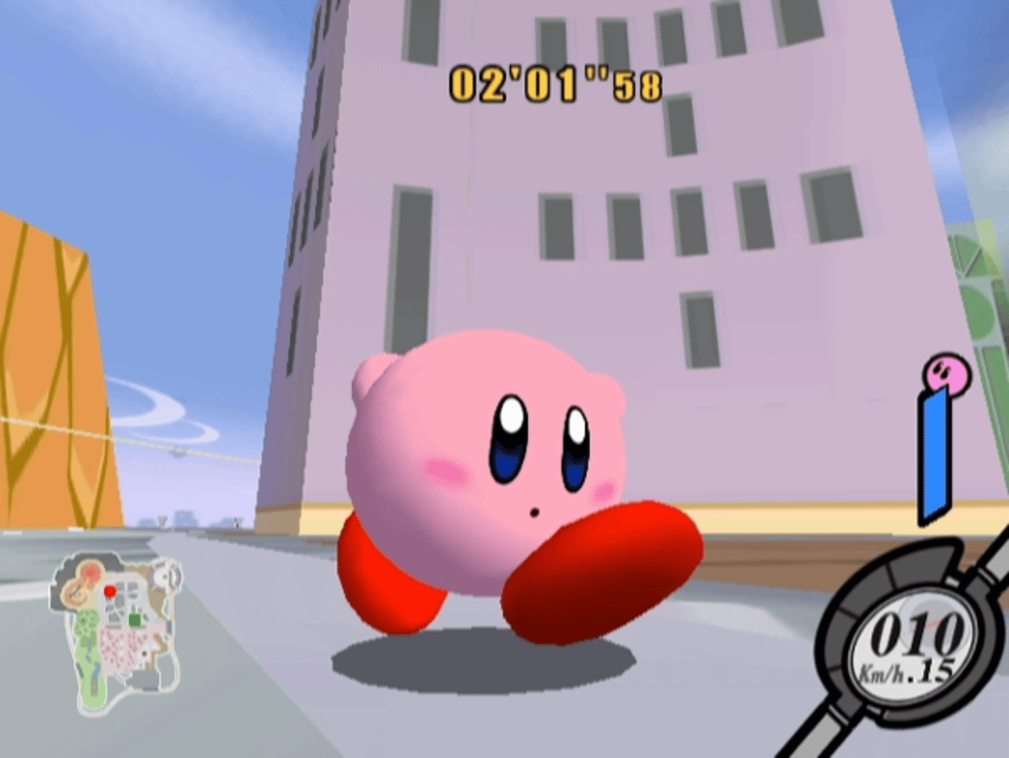 Kirby Air Ride screenshot