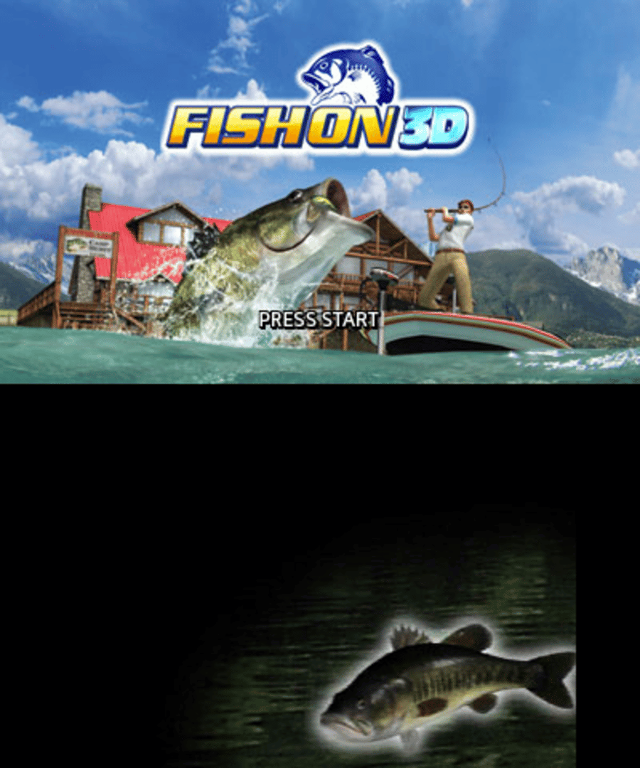 Fish on 3D screenshot