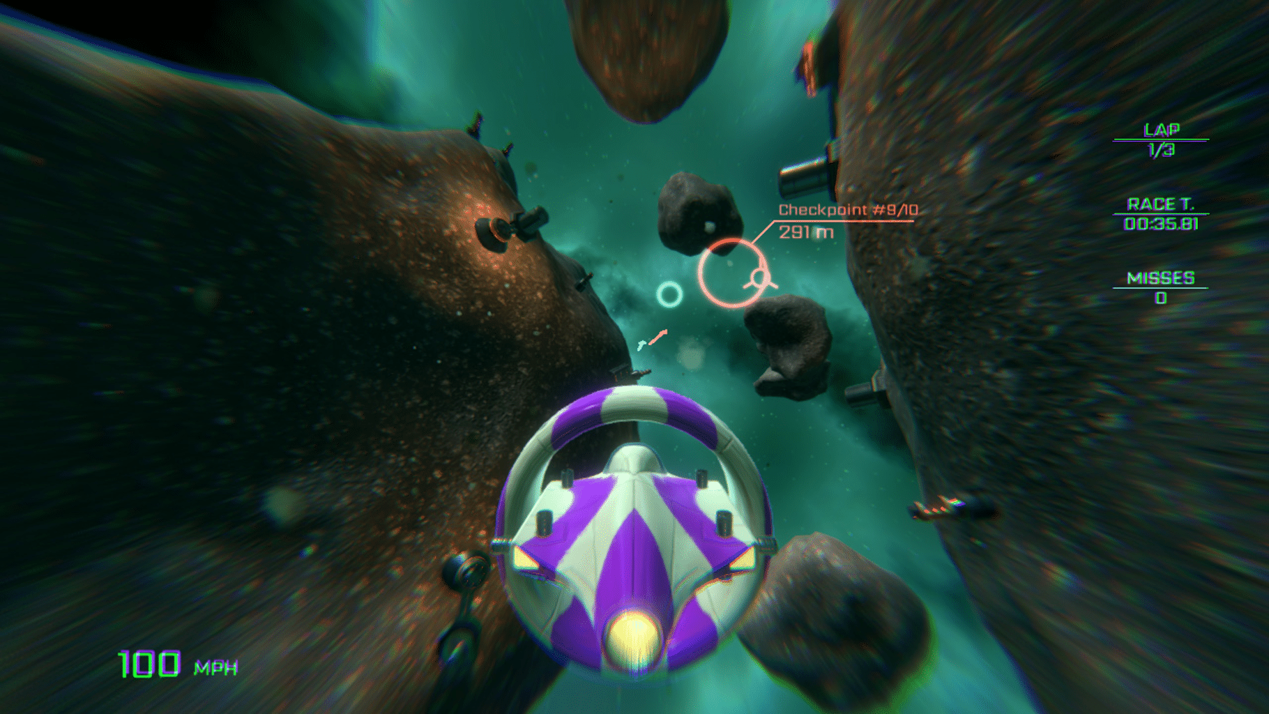 VSR: Void Space Racing screenshot