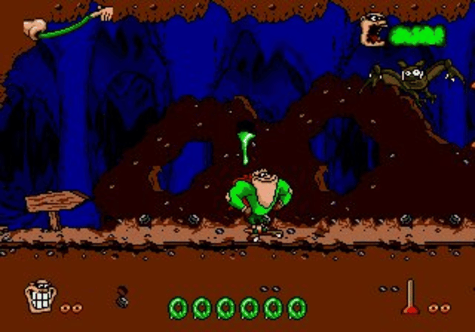 Boogerman: A Pick and Flick Adventure screenshot