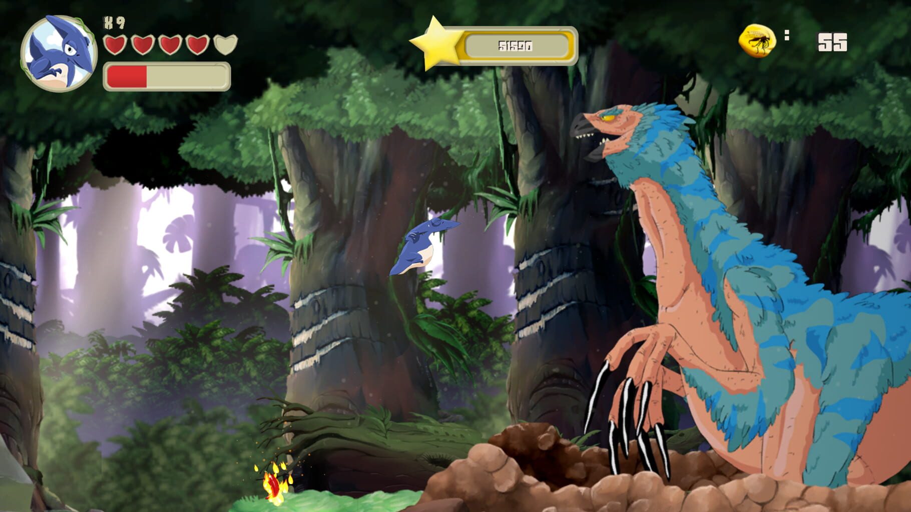 Super Saurio Fly screenshot