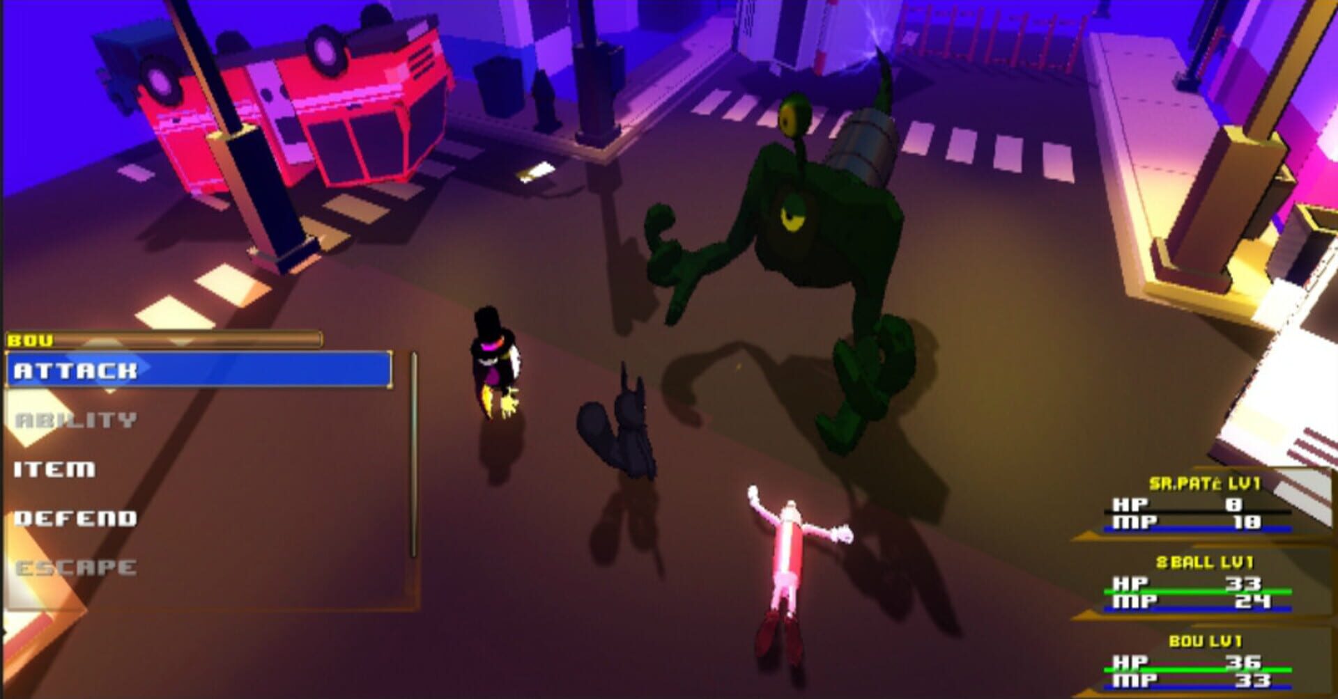 CG the Seven Virus Knights - Screenshot