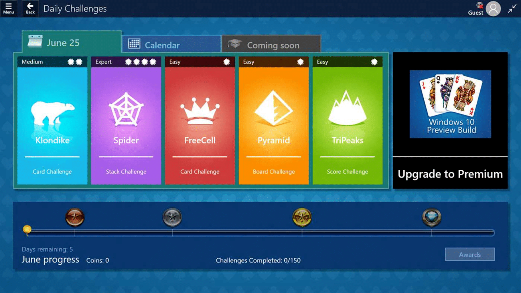 Microsoft Solitaire Collection screenshot