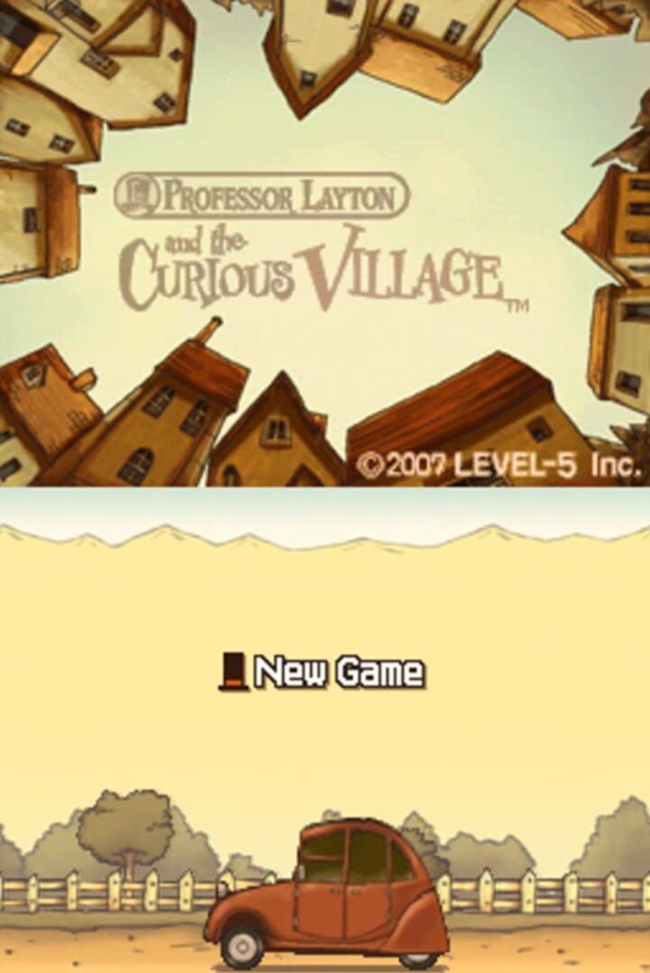 Professor Layton and the Curious Village screenshot