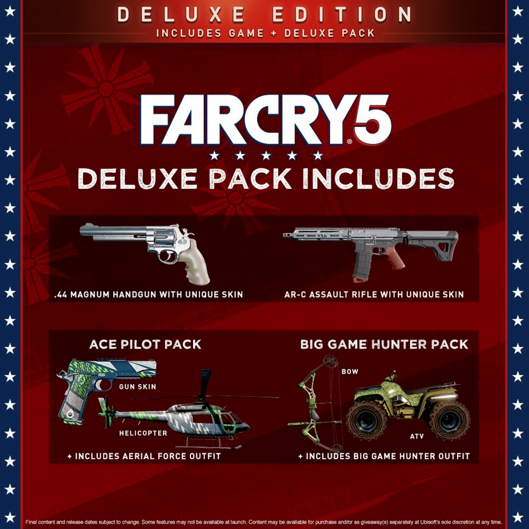 Far cry 5 deluxe edition что входит