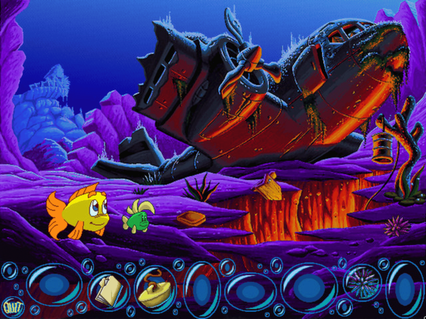 Freddi Fish 3: The Case of the Stolen Conch Shell screenshot