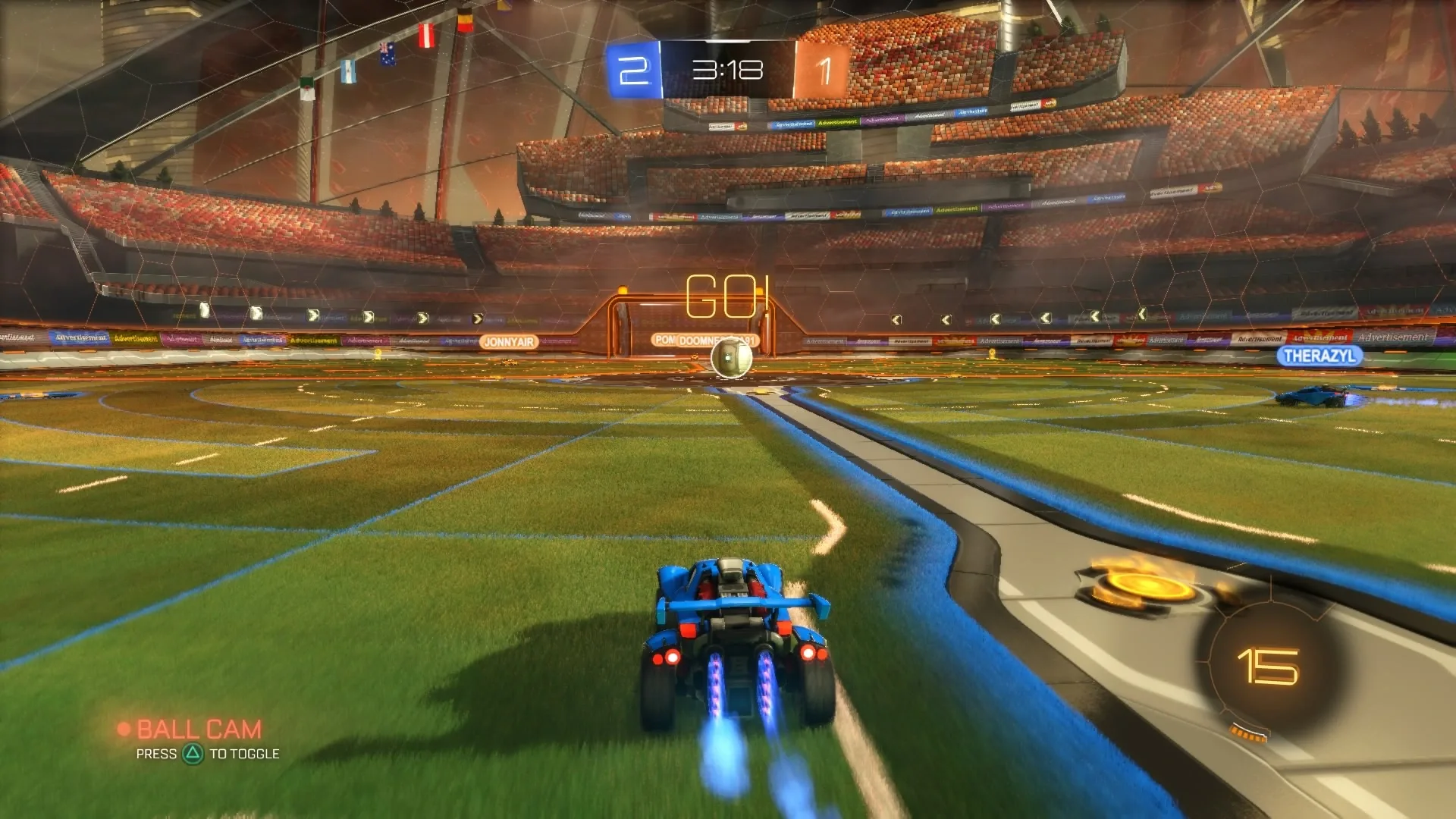 Captura de pantalla - Rocket League