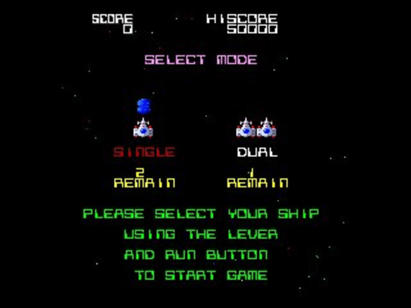 Galaga '90 screenshot