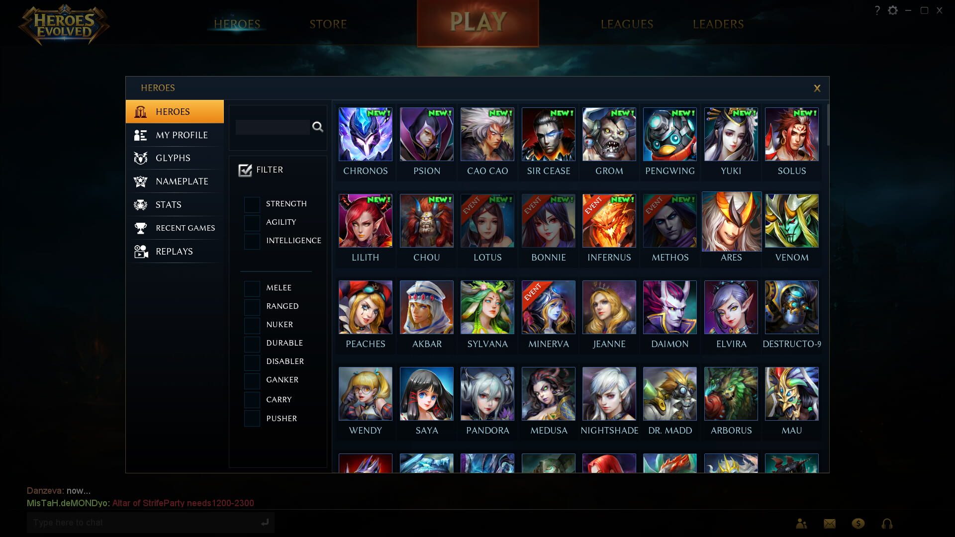 Heroes Evolved screenshot